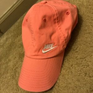Nike hat- coral pink- adjustable